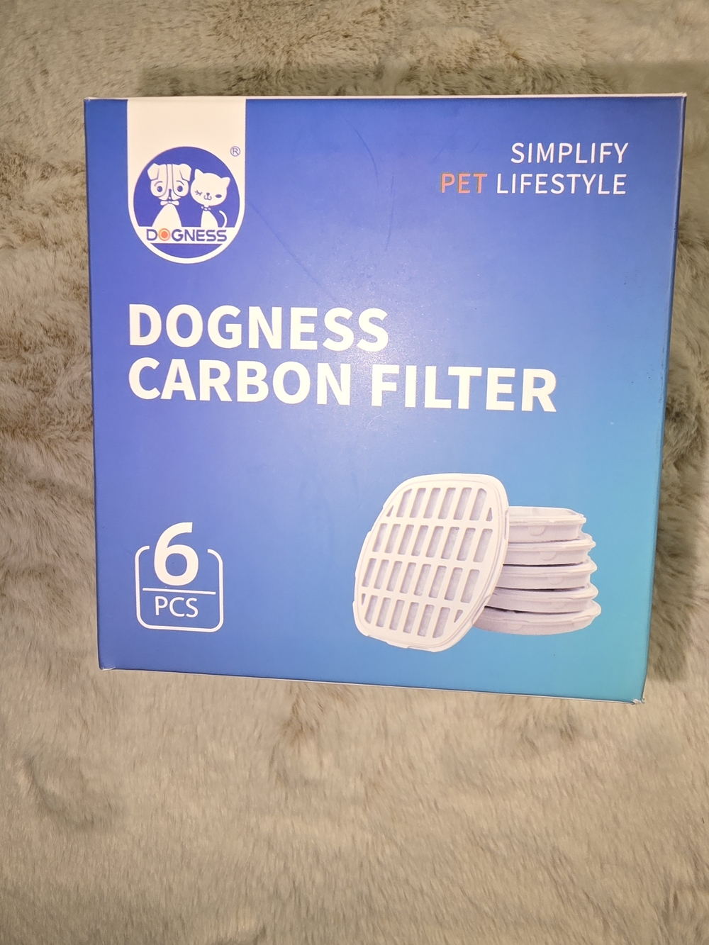 White Carbon Filter Replacement - 6 Pack